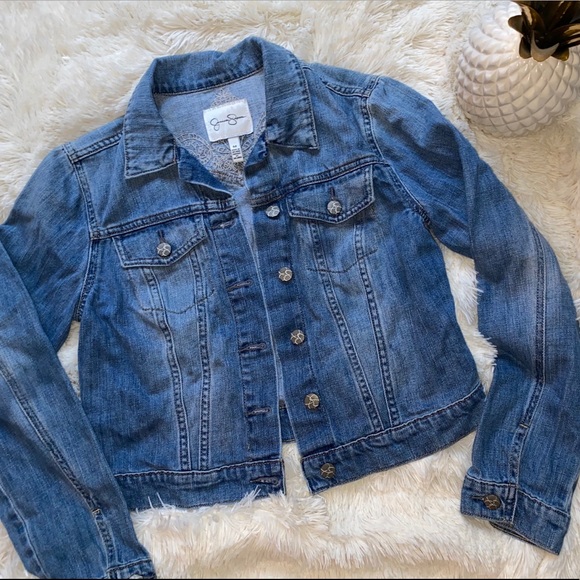 Jessica Simpson Jean Jacket - Picture 1 of 3